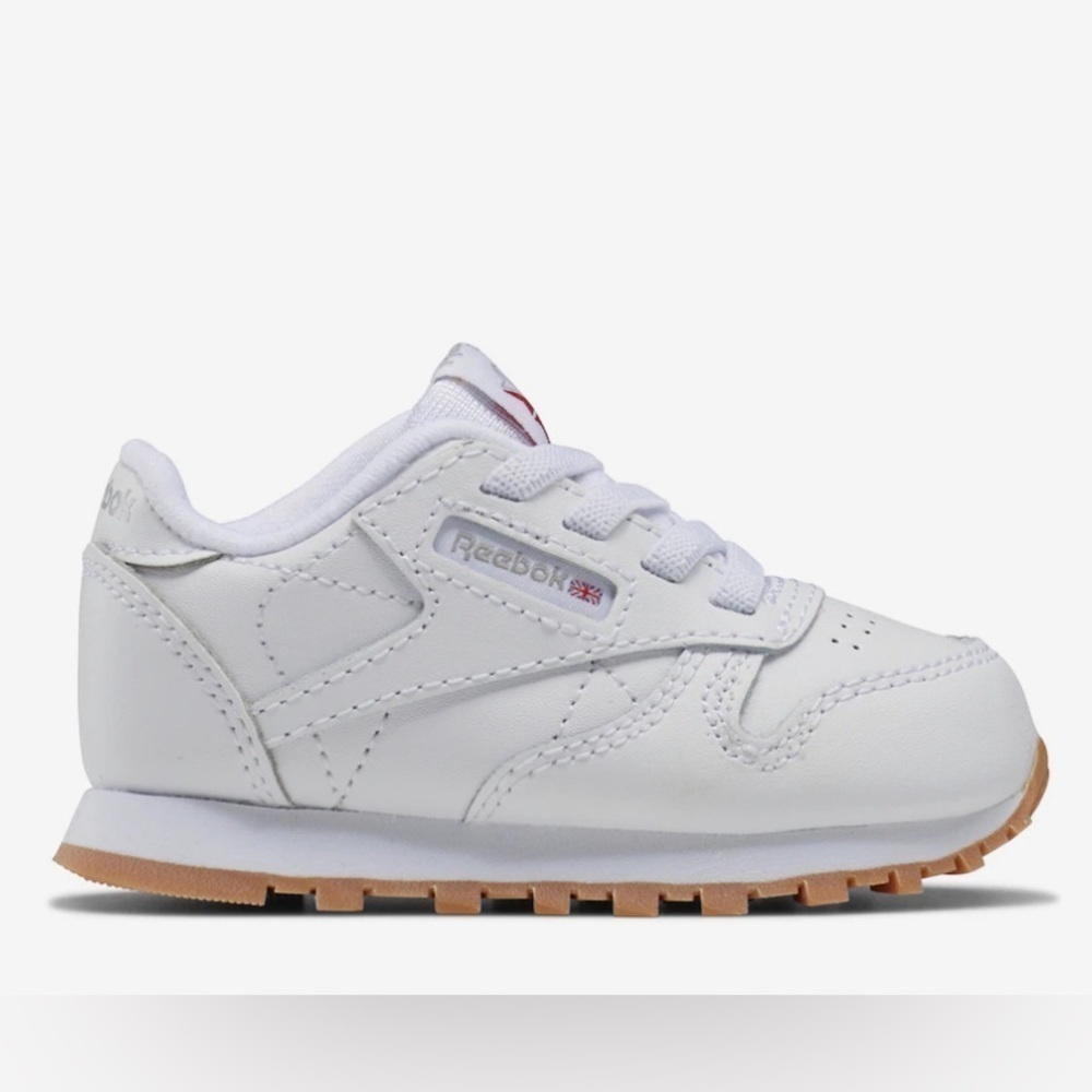 Reebok Classic Leather Slip-On Sneaker - Kids' White. Size 10